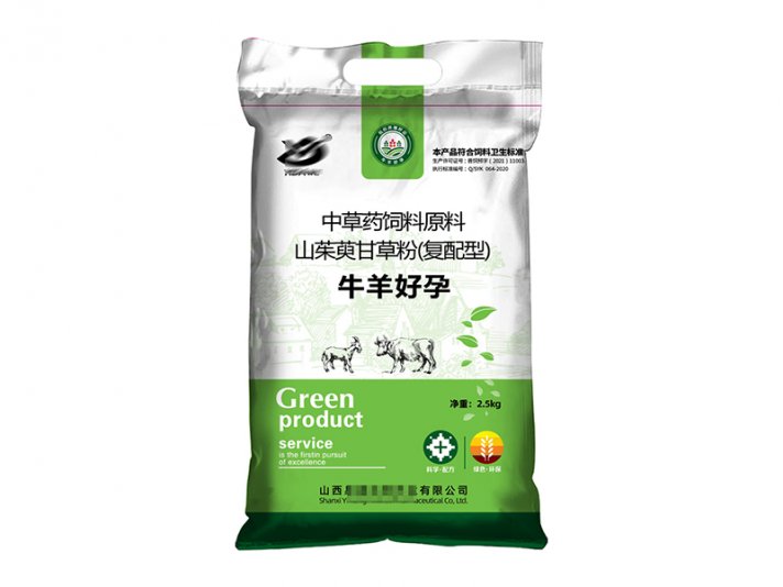 牛羊好孕飼料包裝袋